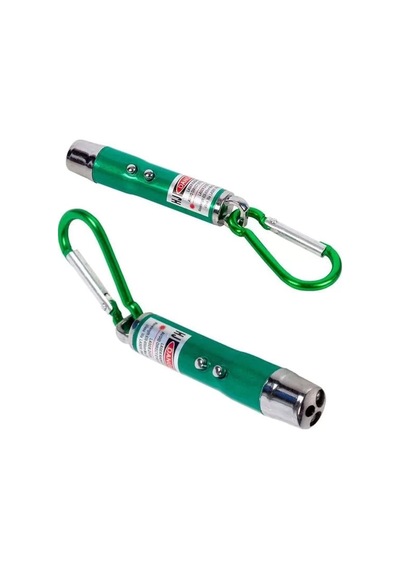3ın1 Kırmızı Laser Point El Feneri