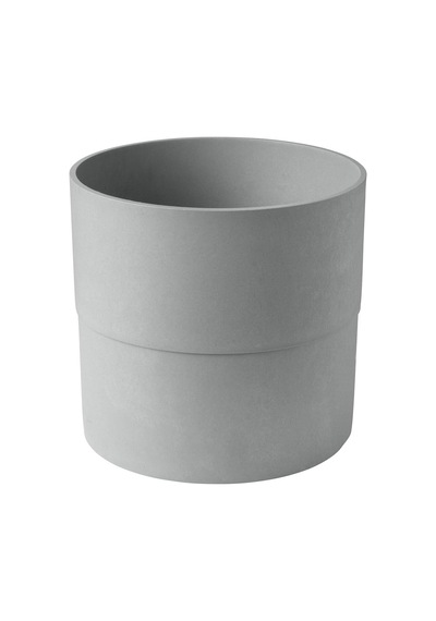 Plastik Saksı, Gri, 32 Cm
