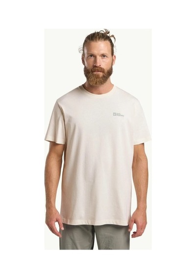 Jack Wolfskin Essential T M Erkek Tshirt SİYAH