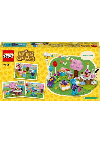 LEGO® Animal Crossing™ Julian Doğum Gününü Kutluyor 77046 6+ Yaratıcı Oyuncak Yapım Seti - 170 Parça