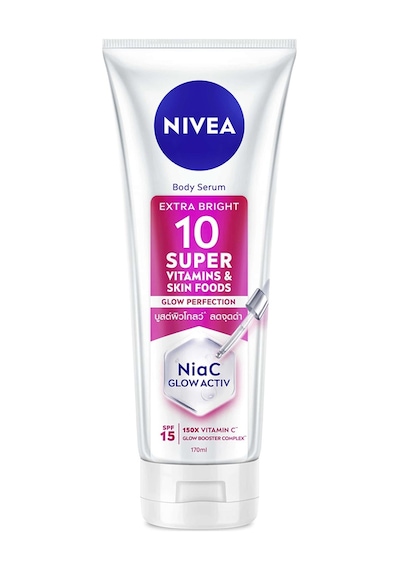 Nıvea Spf15 Super10 Serum Etkili Aydınlatıcı Ve Nemlendirici Vücut Losyonu 170 Ml - 7 Adet Tarı
