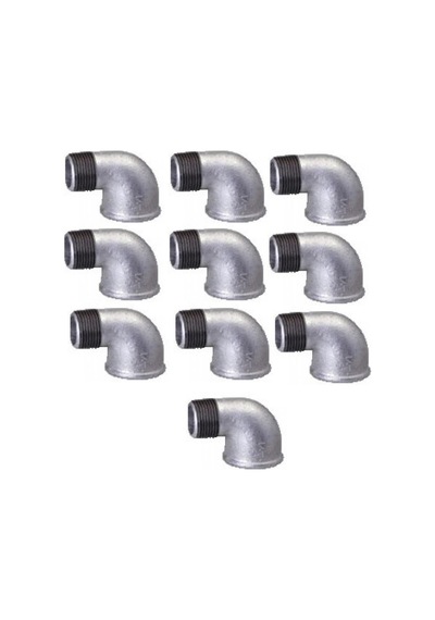 Mech Kuy.dirsek Döküm Dişli 1/2 Galv. Paket 10 Lu