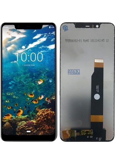 Casper Via P3 Lcd Ekran Dokunmatik Siyah Çıtasız