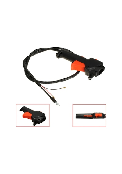 Motorlu Tırpan Ot motoru Sırt Model Gaz Tetiği Komple Set Cg/bg 430-520 Gaz Kolu Tırpan