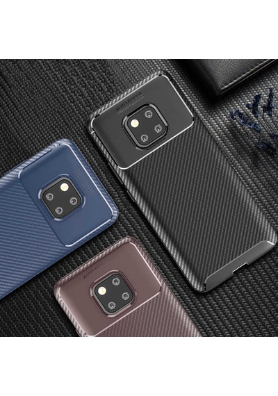 Huawei Mate 20 Pro Kılıf Zore Negro Silikon Kapak