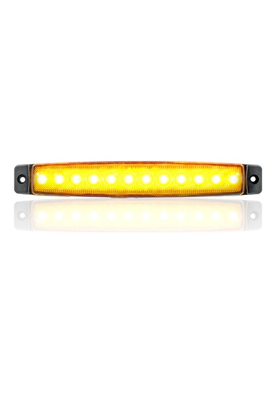 Sanel 24v Universal Parmak 12 Led Basamak Sarı Sbc24y12