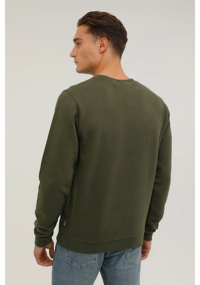 Superfly Men Sweat-6 Haki Erkek Sweatshirt Siyah