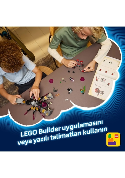 LEGO® DREAMZzz™ Kabus Akrep Kazıcı 71513 – 7 Yaş ve Üzeri Çocuklar için 3 Minifigür İçeren Yaratıcı Oyuncak Yapım Seti (505 Parça)