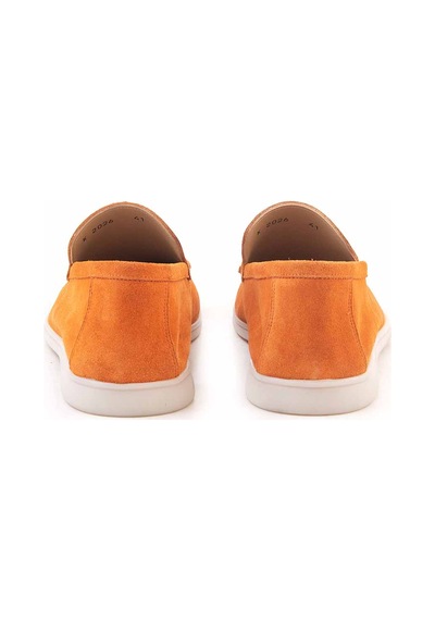 Mocassini Gold Erkek Loafer 2026 Turuncu Süet