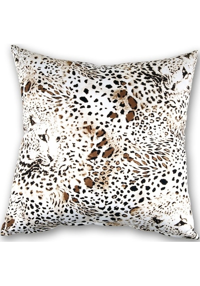 Kırlent Ve Leopar Desenlı Kırlent Kılıfı