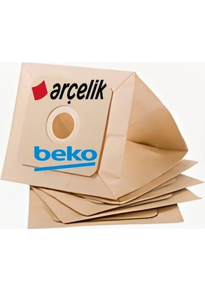 Arçelik Uyumlu Trb 6984 Elektrikli Süpürge Kağıt Toz Torbası 10 Adet