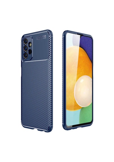 Samsung Uyumlu Galaxy A13 4g Kılıf Zore Negro Silikon Kapak Lacivert