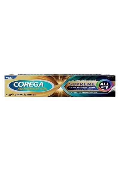 Corega Supreme Yapıştırıcı Krem 40 Gr