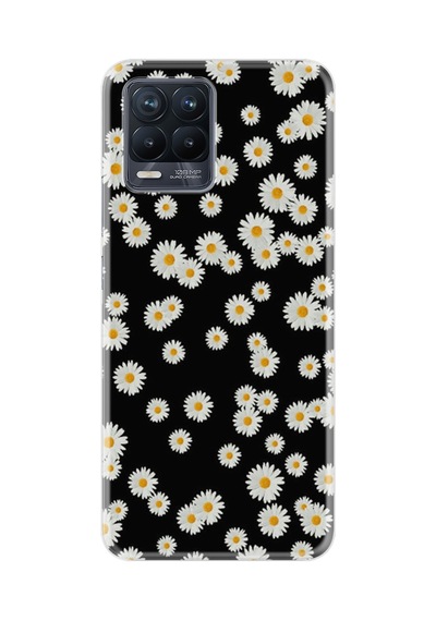 Realme 8 - 8 Pro Kılıf Boutique Baskılı Resimli Papatyalar Pcode -018