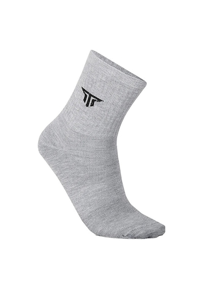 Techsport Tenis Corap 3 Lu Siy Bey Gri Tenis Çorabı 3 Çift Ts703tns-103 Çok Renkli Ts703tns-103 Renkli