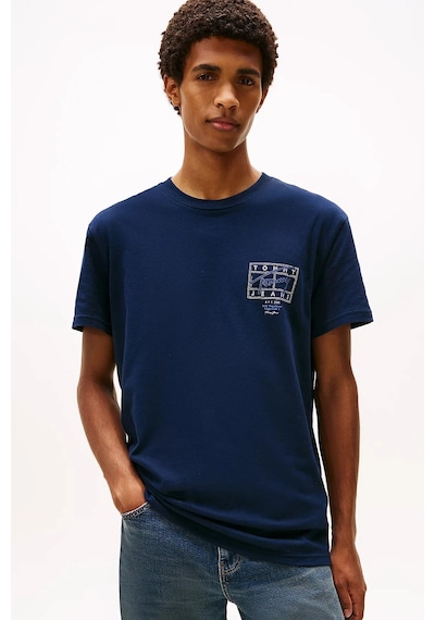 Tommy Jeans Erkek Tişört-dm0dm22319-12822 Mavi