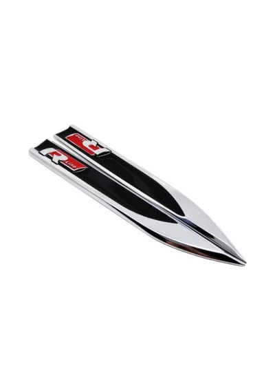 R-line Çamurluk Logosu-siyah