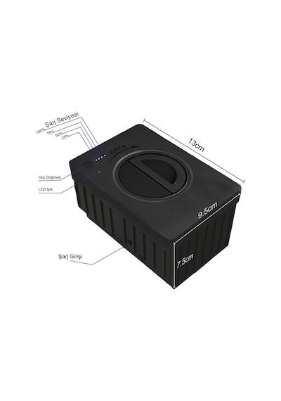 ICECO MCD95K 10.8Volt 17.4Ah. Li-ion Yedek Buzdolabı Aküsü