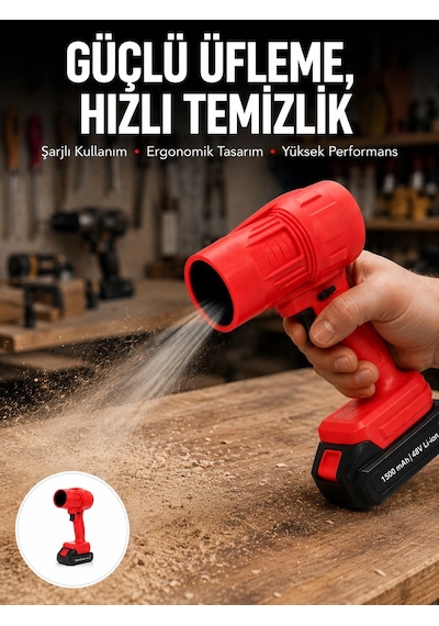 Mey İthalat Taşınabilir Elektrikli Hava Üfleme Cihazı Ev Ve Araç Kullanımı Yeni Nesil