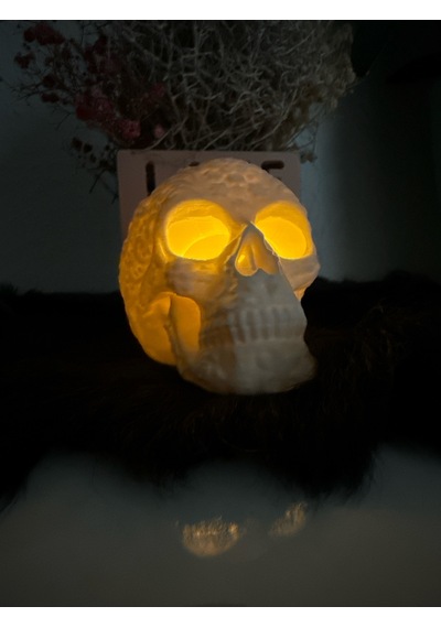 Kuru Kafa Formda Mini Mum Led 13cm