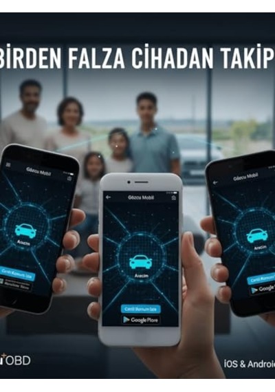 Ayrex Gözcü Mobil Obd Girişi Araç Gps Takip Cihazı Uyumlu Sistemi Anlık Konum Geçmişe Dönük Konum Takibi Geofe
