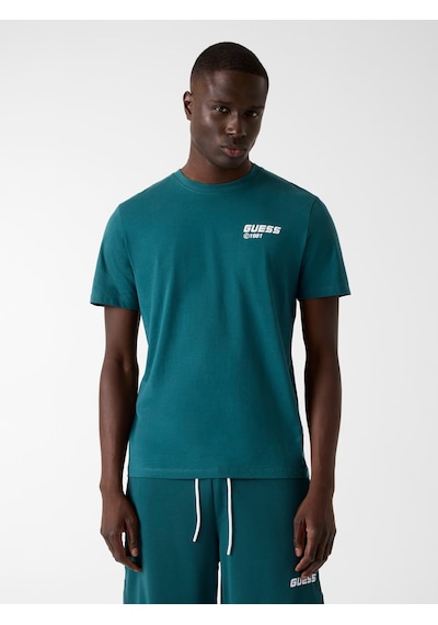 Guess Lauro Regular Fit Erkek T-shirt Z6rı12ı3z14 Petrol