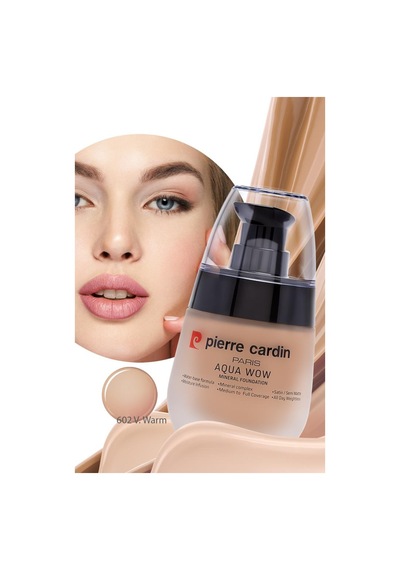 Pierre Cardin Aqua Wow Mineralli Su Bazlı Fondöten Medium Skin Wi