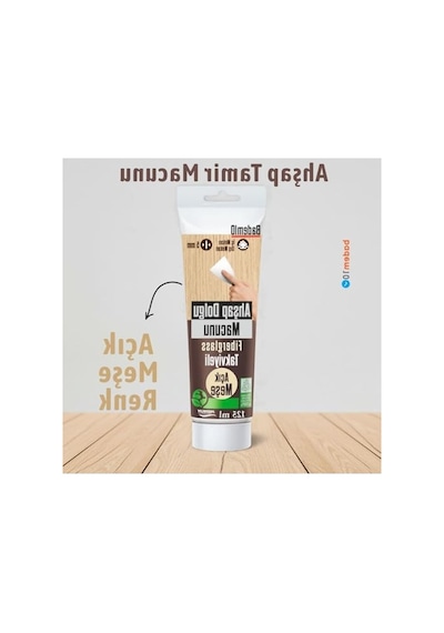 Açık Meşe Ahşap Tamir Macunu, 125 Ml, Çatlak Ve Çizik Giderici