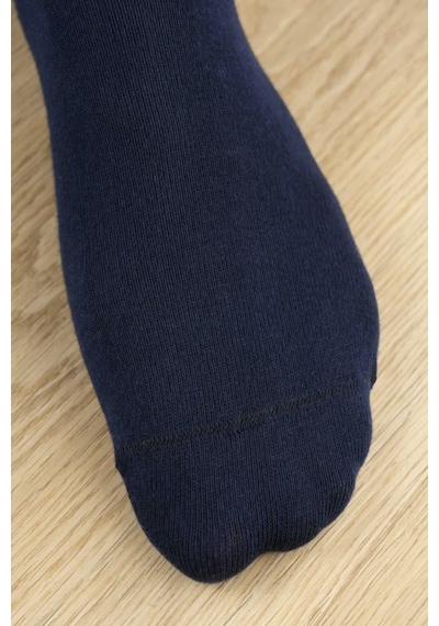 Ozzy Socks 6 Çift Yumuşak Dokulu Erkek Lacivet Bambu Dikişsiz Soket Çorap Seti Lacivert