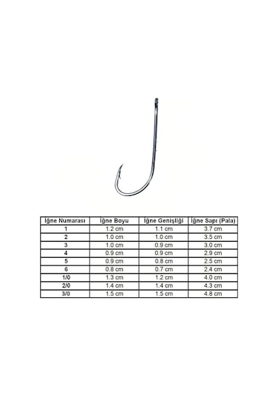 Marlin 92647 Bn No: 2 İğne 100'lü