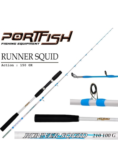 Portfish Runner Squid Kamış 165 Cm 150 Gr