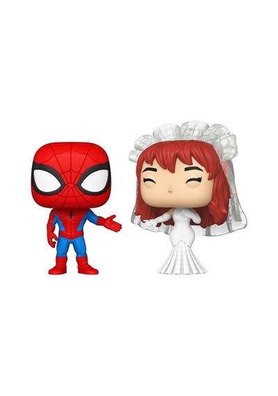 Funko Pop Spider-man And Mj Wedding 2 Pack