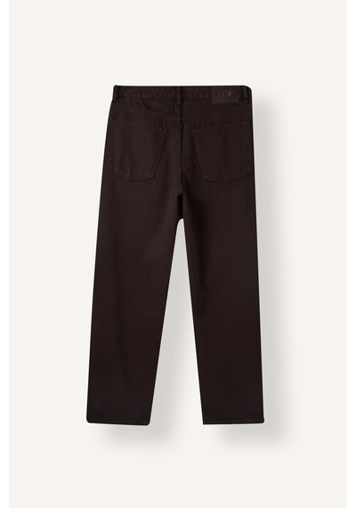 Defacto Baggy Fıt Normal Bel Geniş Paça Jean Pantolon I6144ax26aubn192 Kahve-bn192