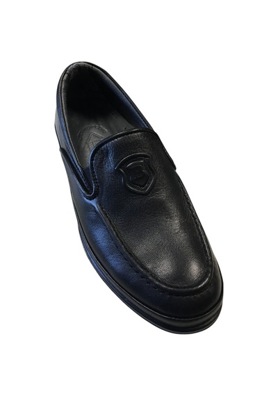 Rks Shoes Erkek Çocuk Logo Detaylı Siyah Casual Ayakkabı