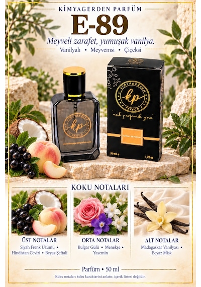 KP E-89 Erkek Parfüm EDP 50 ML