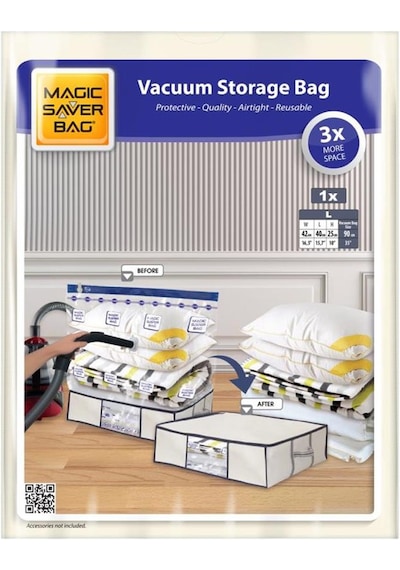 Magic Saver Bag Vakumlu Çantalı Hurç Large