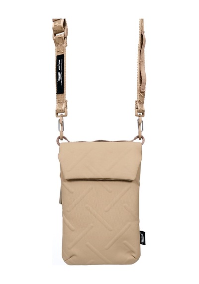 Çapraz Vücut Çantası Sling Pouch Juno Cross-hatch Naylon Scout Boyun Askı Kayışlı Haki Çok Renkli
