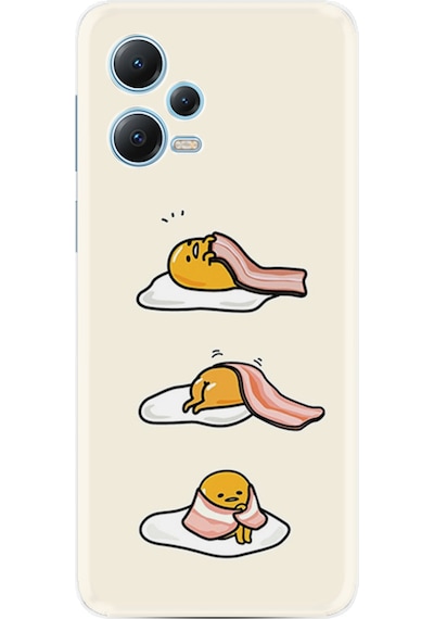 Xiaomi Redmi Note 12 5G Kılıf Resimli Desenli Baskılı Silikon Sweety Egg 1322
