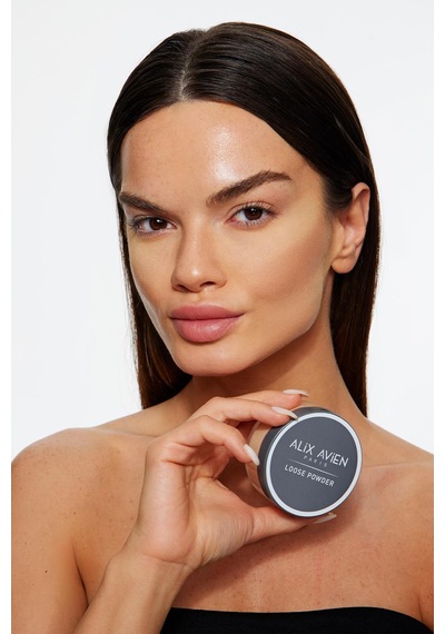 Alix Avien İpeksi Toz Pudra Sabitleyici Etki Mat Bitiş Loose Powder 04 Desert Sand 00