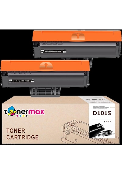 Tonermax Samsung Mlt-d101s Uyumlu Toner 2'li Paket / Ml-2160 / Ml-2165 / Scx-3400 / Scx-3405 / Sf-760