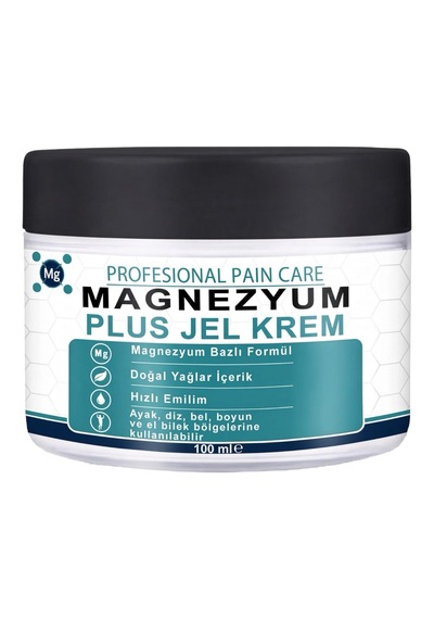 Magnezyum Plus Jel Krem 100 Ml + Piles Krem 100 Gr Hediyesiyle