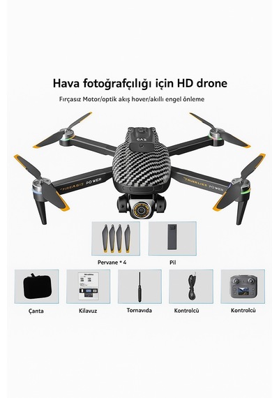 Ekranlı Kumandalı 2k Kameralı Akıllı Drone - Uzun Menzilli,