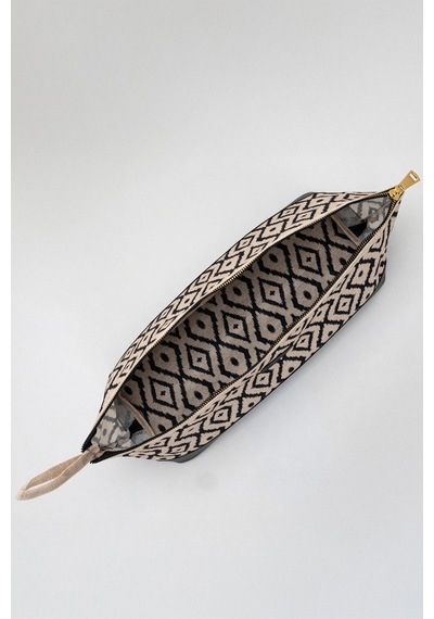 Maşa Çantası &saç Düzleştirici & Makyaj Kozmetik Seyahat Büyük Makyaj Çantası 38x16x16 Cm Bej - 924047318