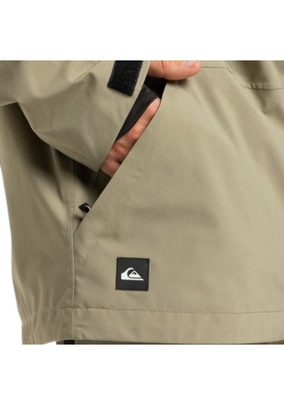 Quıksılver Quiksilver Muldrow Erkek Bej Snowboard Ceketi Tzc0 Taş