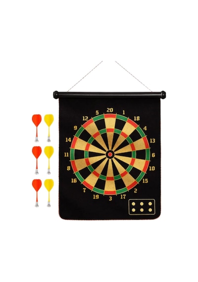 Güvenli Manyetik Dart Seti 6 Dart Oklu Eğlenceli Hedef Oyunu