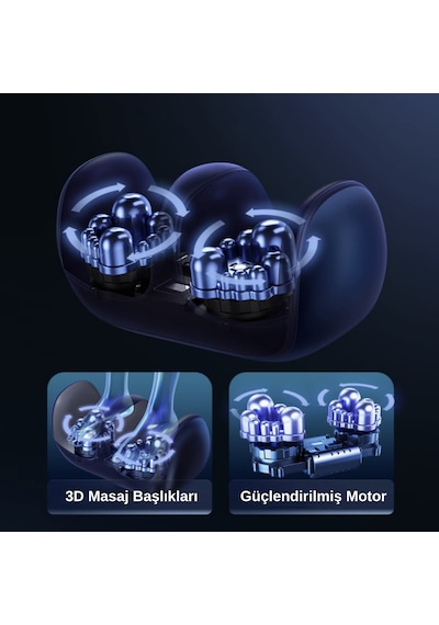 Relaxus Rlx10 3d Ayak, Diz Ve Baldır Masaj Aleti Mavi