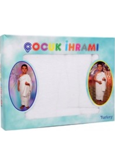 Çocuklar İçin Özel Kesim Pamuk İhram