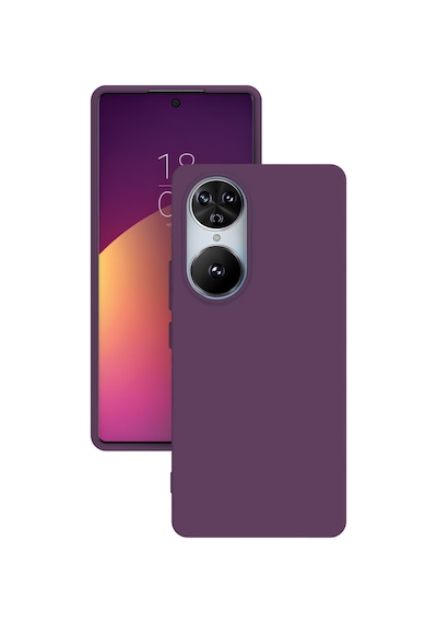 Reeder S19 Max Pro S Edge Kılıf Kamera Korumalı Silikon Rubber Arka Kapak Mor