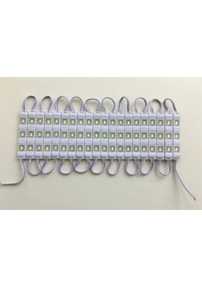 Carub Lamba 12V 3Led Şeffaf Parmak Vakum 20 Ad Beyaz