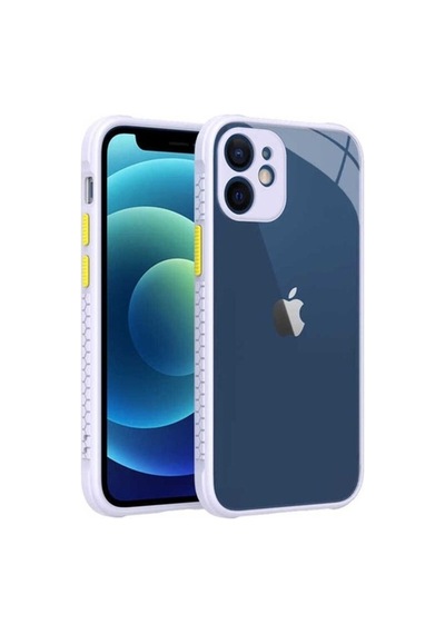 Apple Uyumlu iPhone 12 Mini Kılıf Zore Kaff Kapak Mor